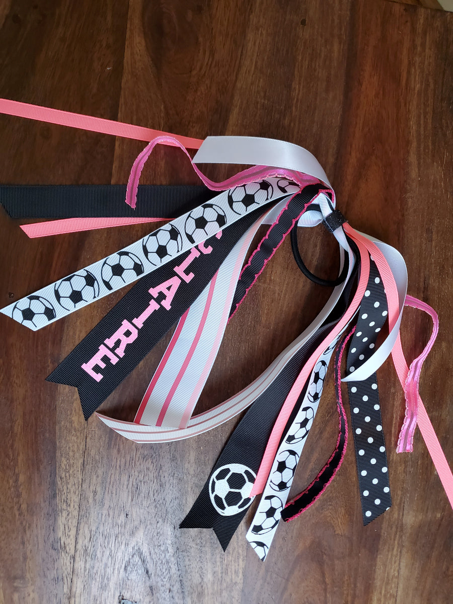 Volleyball Spirit Ribbon Ribbons/Pony O/Hair Streamers – AminaCrafts