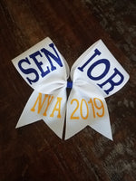 Senior Cheer Bow /Senior Softball Bow/Senior Dance Bow